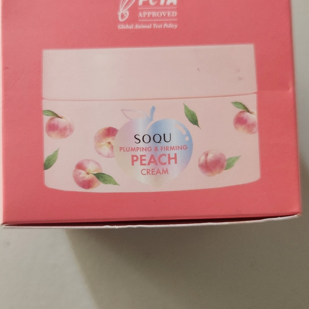 SOQU Plumping and Firming Body Cream with Peach Extract and Collagen - Picture 4 of 5